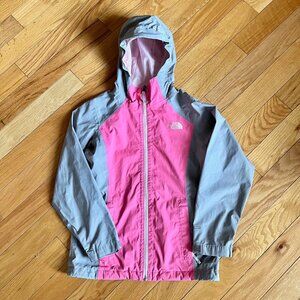 The North Face Never Stop Exploring Girls Jacket Pink and Grey 10/12 Medium